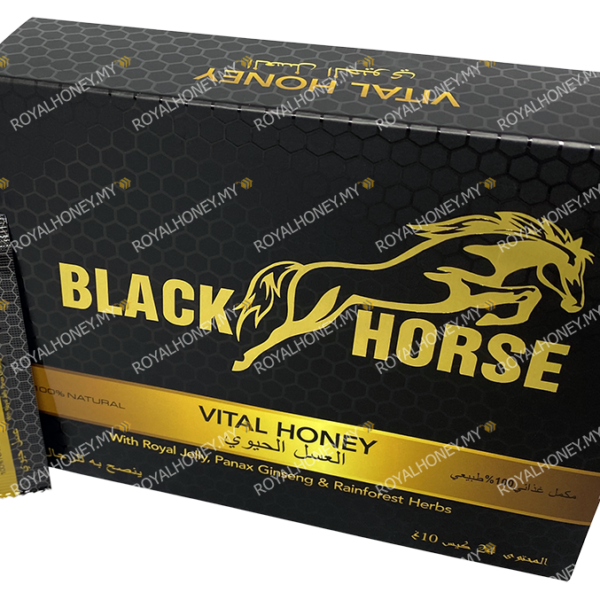 Black horse vital honey 24 x 10g