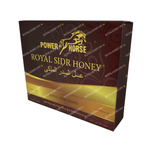 Power Horse Royal Sidr Honey  24 x 10g