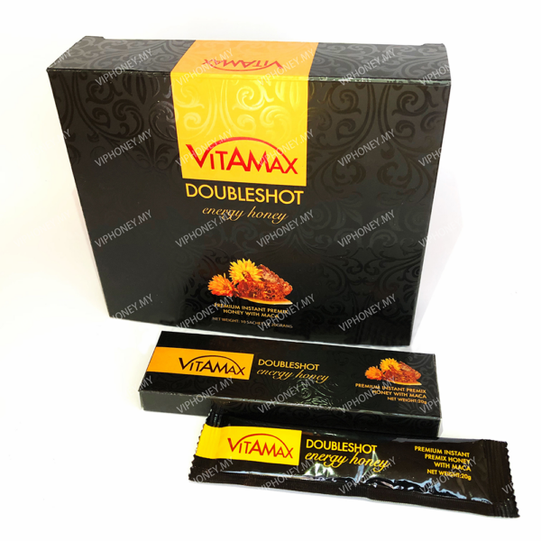 Royal Honey VITAMAX DOUBLESHOT MACA HONEY energy honey for him 10x20 g